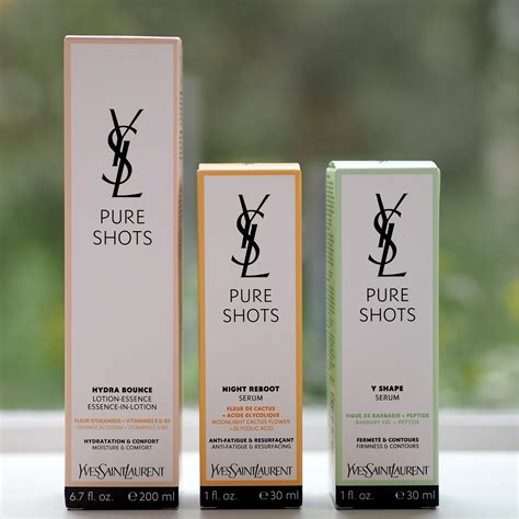 ysl skincare pure shots